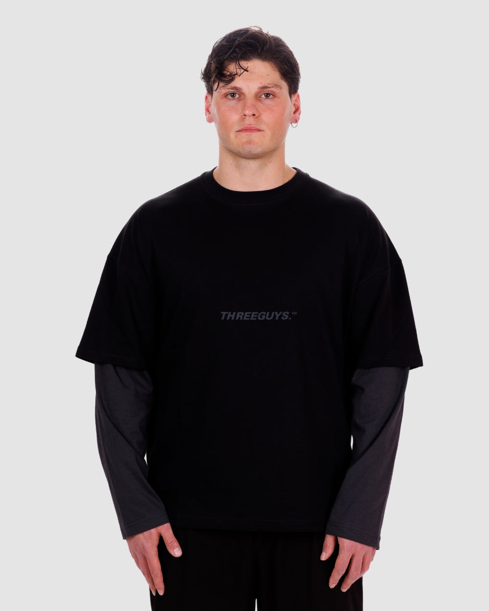 DOUBLE SLEEVE BLACK