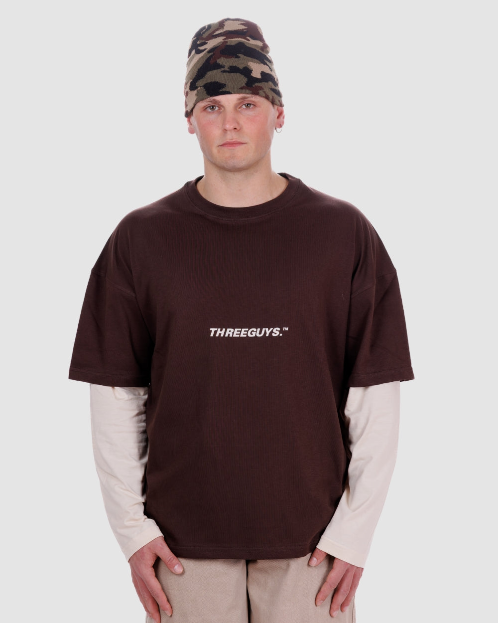 DOUBLE SLEEVE BROWN
