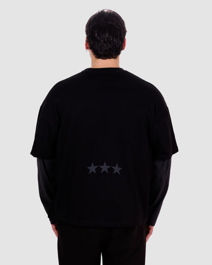 DOUBLE SLEEVE BLACK