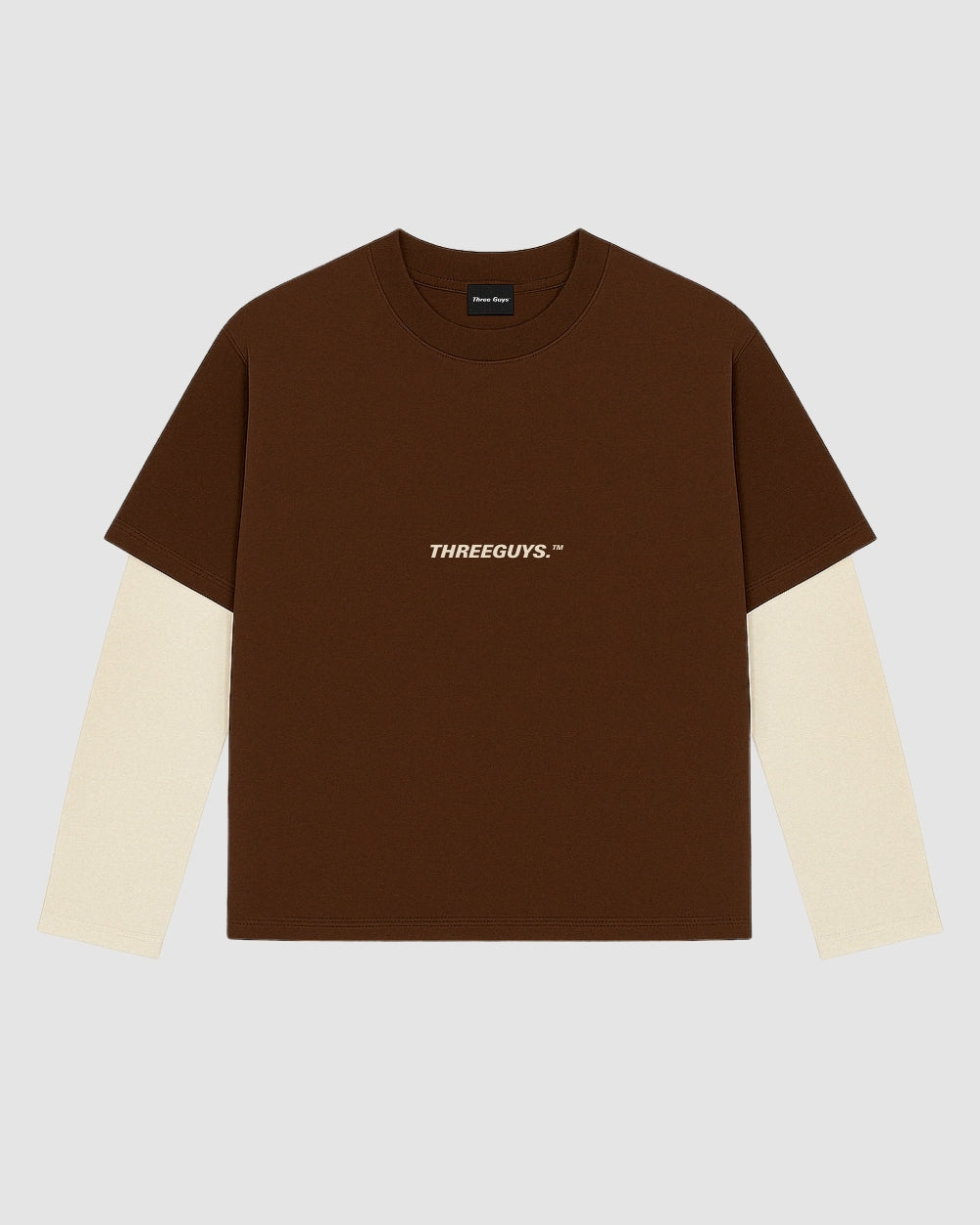 DOUBLE SLEEVE BROWN